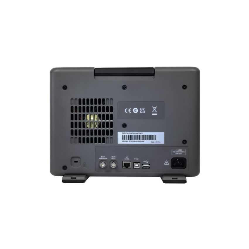 SDS1104X HD, 4 Channel Oscilloscope, 100 MHz Bandwidth, 12 bit Resolution