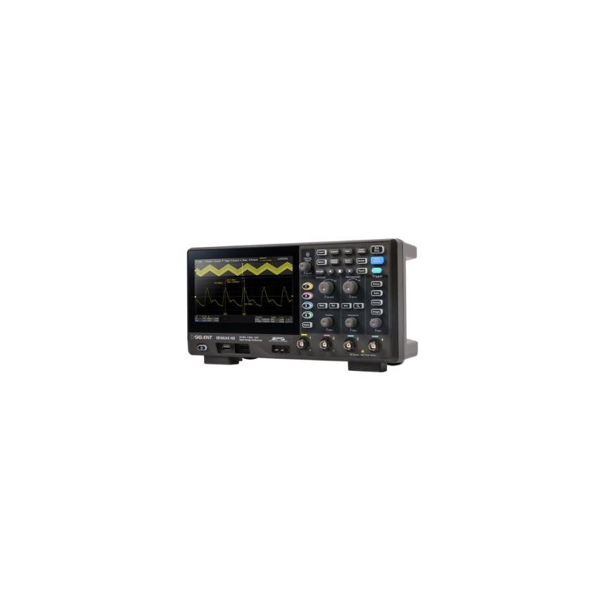 SDS804X HD, 4 CH Oscilloscope, 70 MHz Bandwidth, 12‑bit Resolution