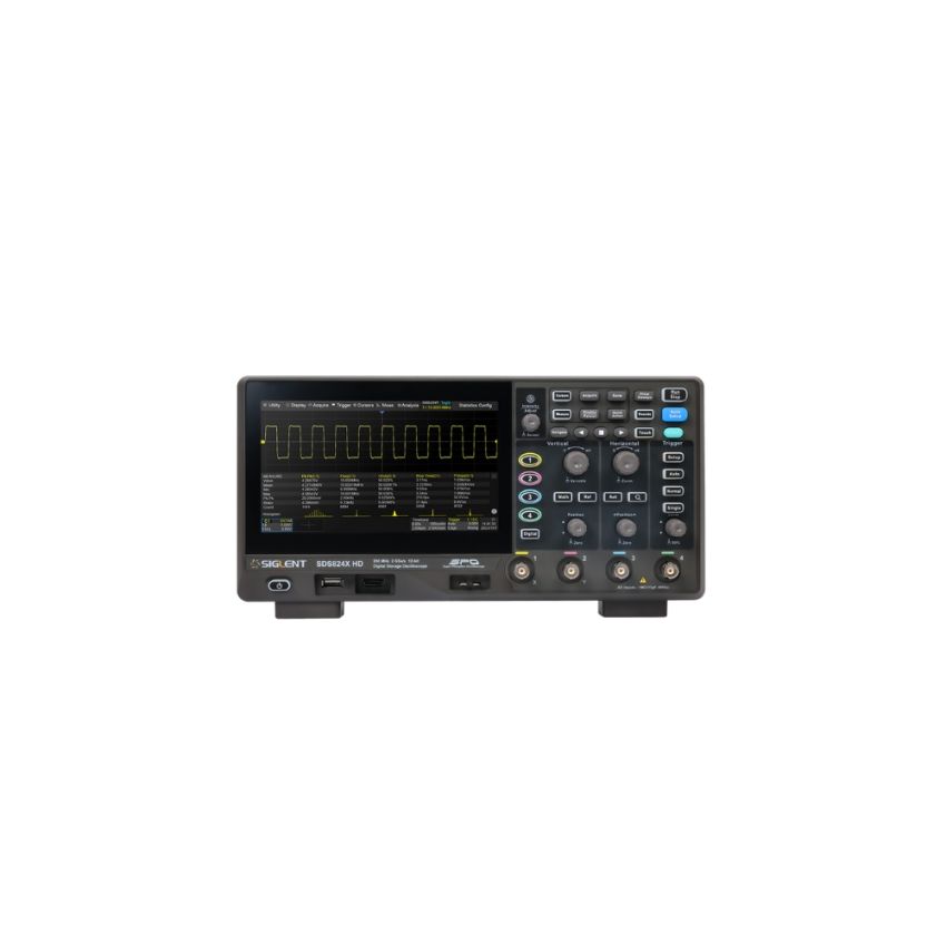 SDS814X HD, 4 CH Oscilloscope, 100 MHz Bandwidth, 12-bit Resolution