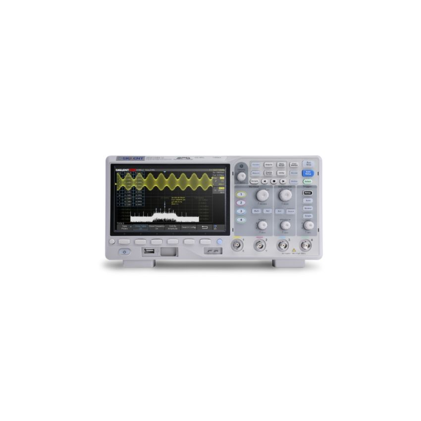 SDS1104X-U, 4 CH Oscilloscope, 100 MHz Bandwidth