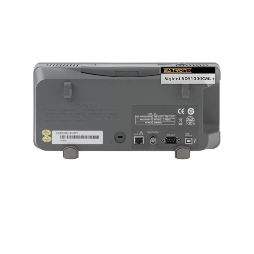 SDS1102CML+, 2 CH Oscilloscope, 100 MHz Bandwidth
