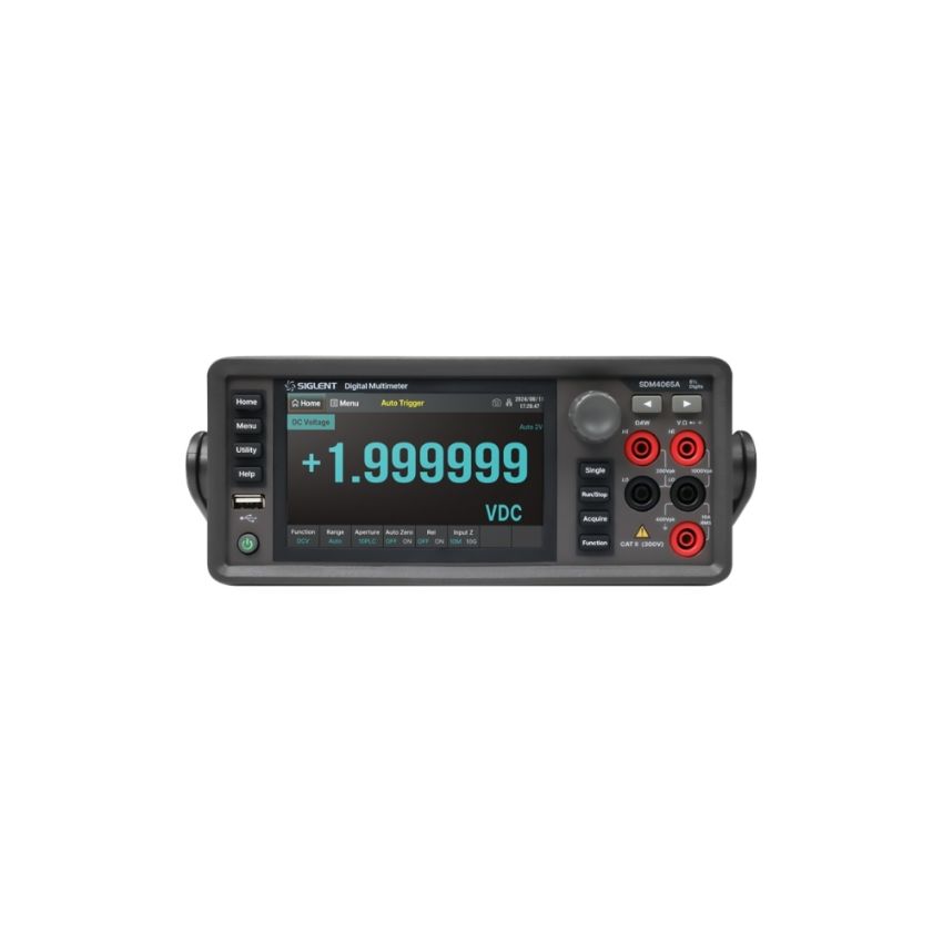 Siglent SDM4065A, 6½‑Digit Touchscreen Bench Digital Multimeter, 50,000 Readings per Second