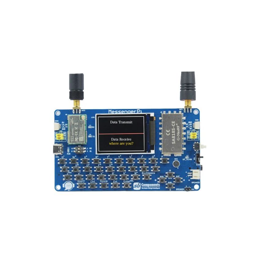 MessengerPi (Set of 2) – Wireless Communication Modules for Raspberry Pi Pico