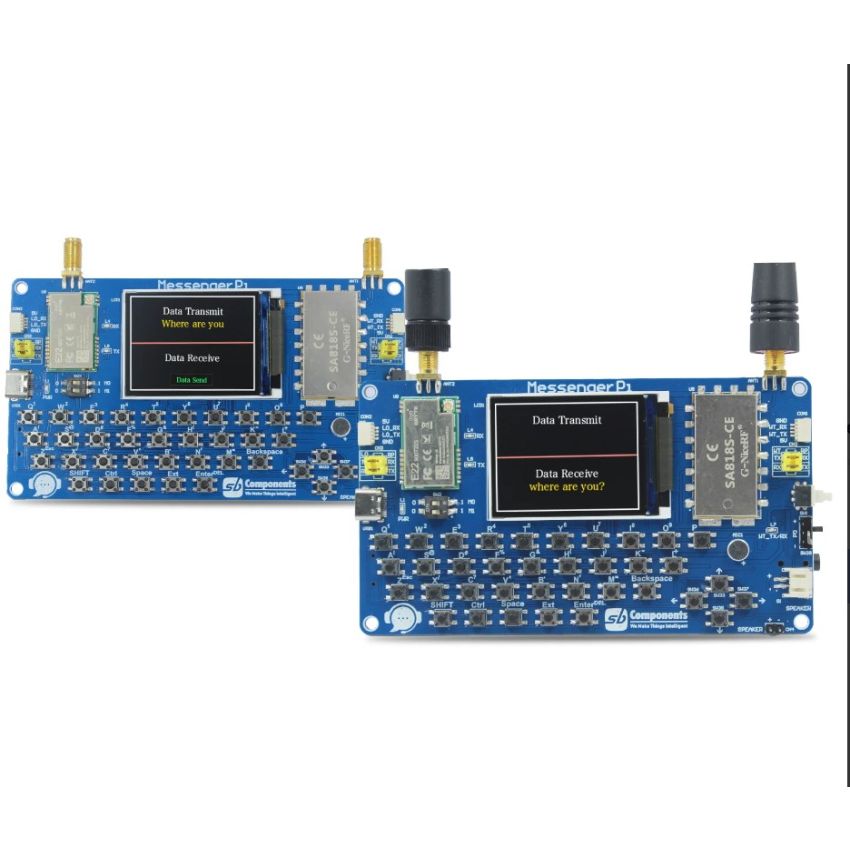 MessengerPi (Set of 2) – Wireless Communication Modules for Raspberry Pi Pico