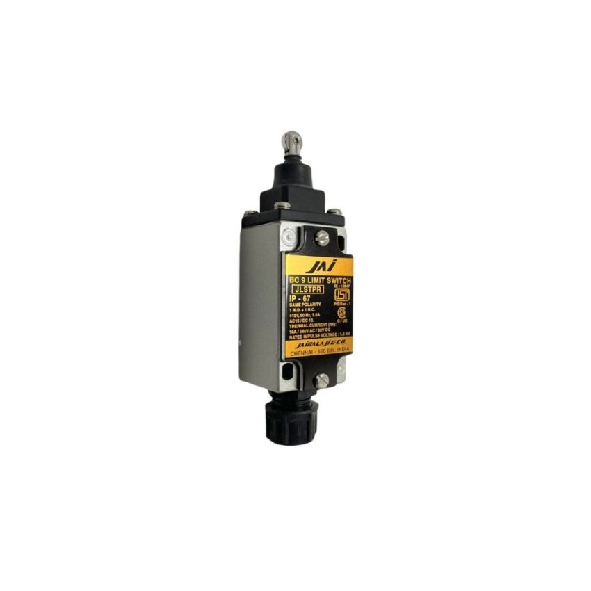 JLSTPR ,BC 9 Limit Switch - IP67, 415V AC 1.5A, 1 NO + 1 NC Contacts, Heavy-Duty Industrial Switch
