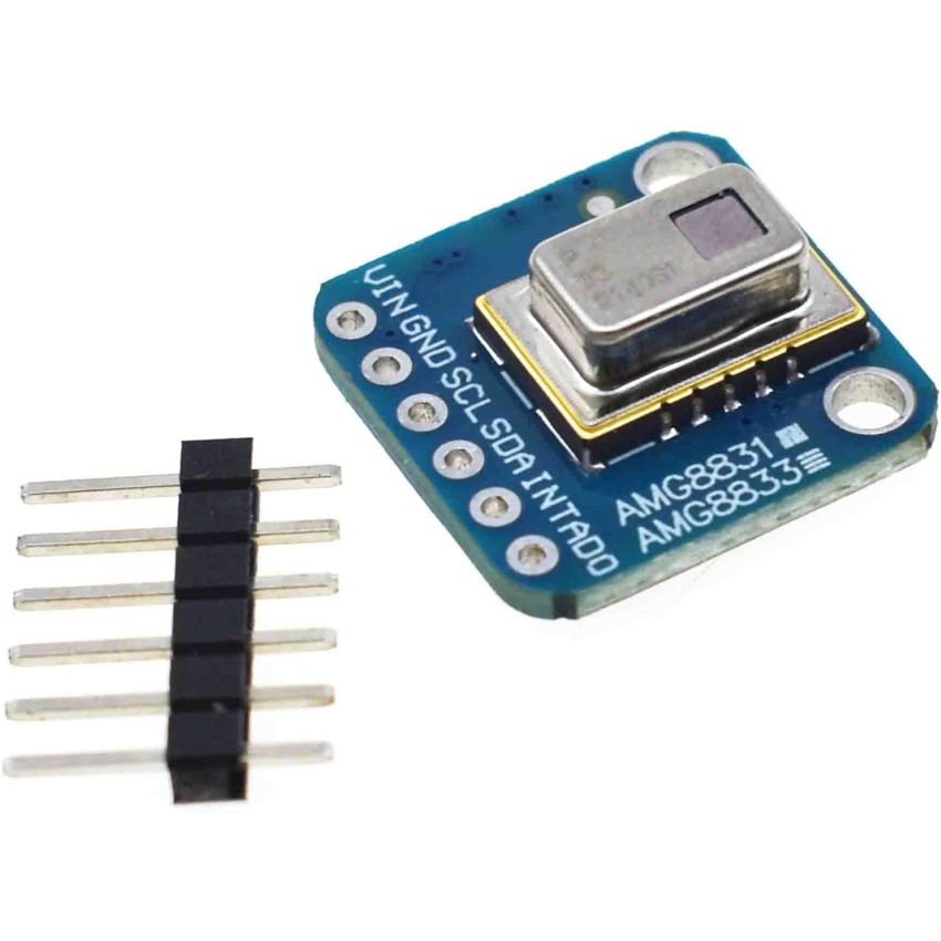 AMG8833 Infrared Thermal Camera Sensor Module - 8x8 IR Grid, I2C Interface