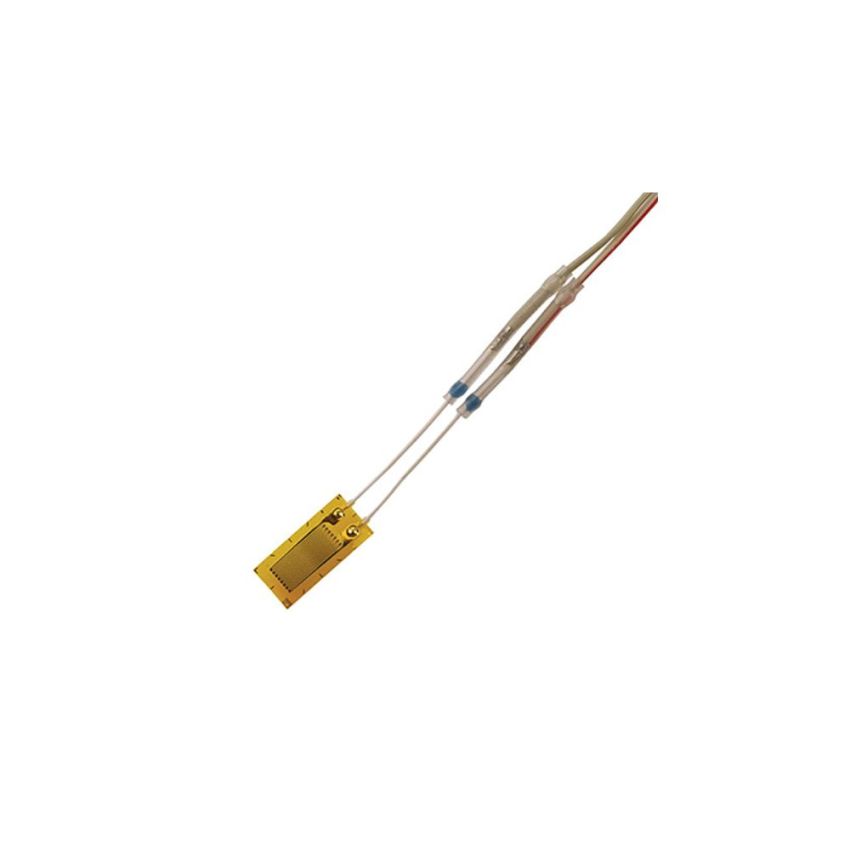 KFH-6-120-C1-11L1M2R , Prewired Strain Gauge (10-Pkg) Linear 6mm Grid 120 Ohm 2 Leads 1 Metre Long