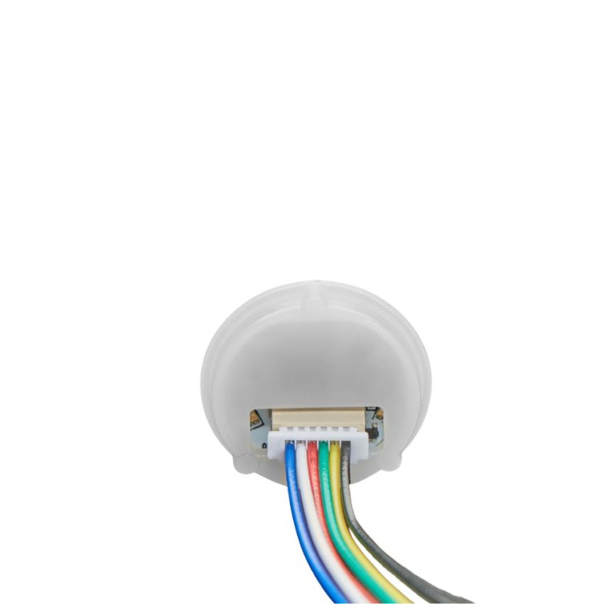 R558-S, Ultra-Slim Round Fingerprint Sensor and 6-pin Cable, capacity up to 100 fingerprints