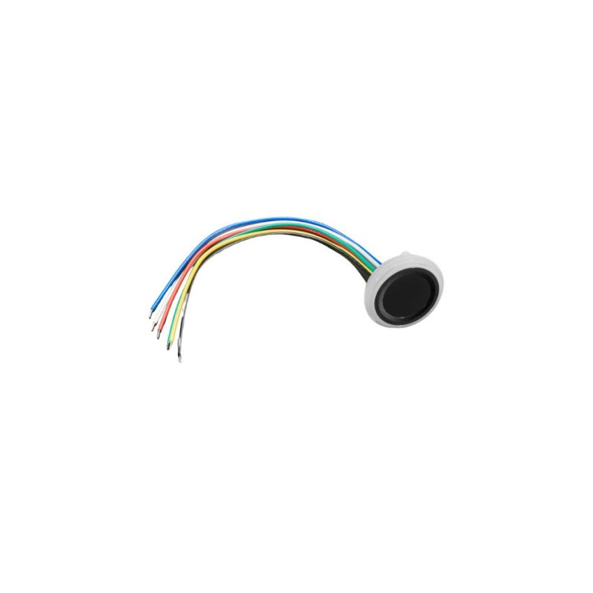 R558-S, Ultra-Slim Round Fingerprint Sensor and 6-pin Cable, capacity up to 100 fingerprints