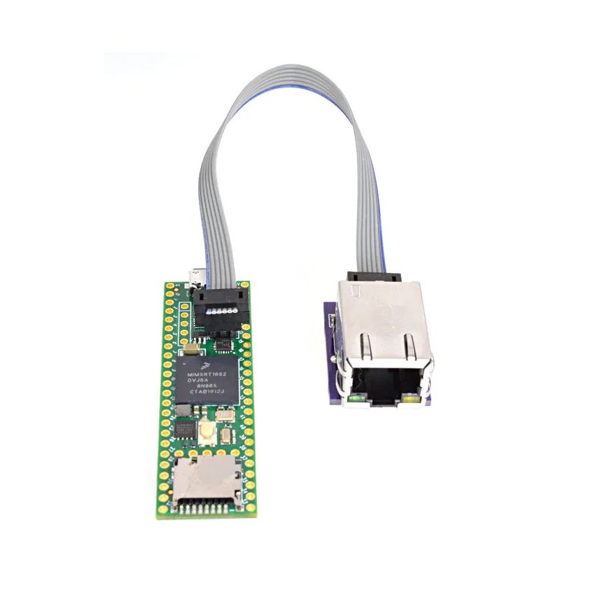 Teensy 4.1 USB Development Board with Ethernet Connector – Without Pre-Soldered Pins
