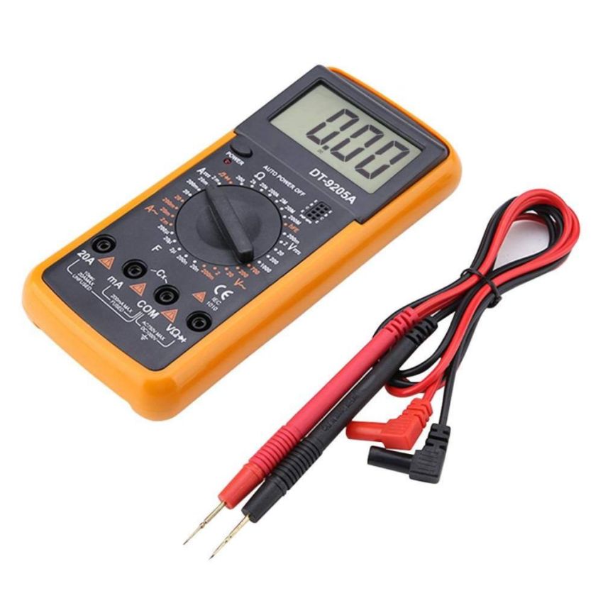 DT9205A,Digital Multimeter,LCD Display,Manual Ranging