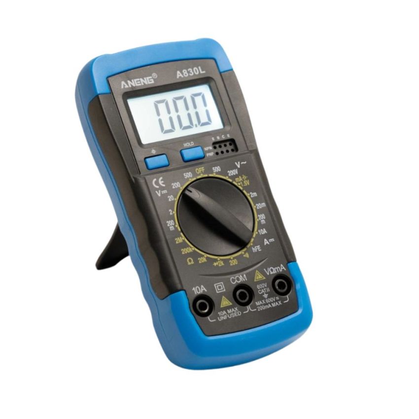 A830L, Digital Multimeter with LCD Display and Auto Power Off