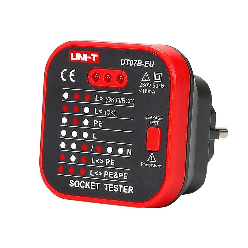 UT07A-UK Socket Tester