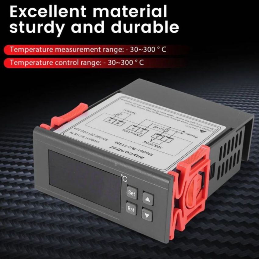 RC-114M,Temperature Controller – Digital Display High-Temperature Control Unit