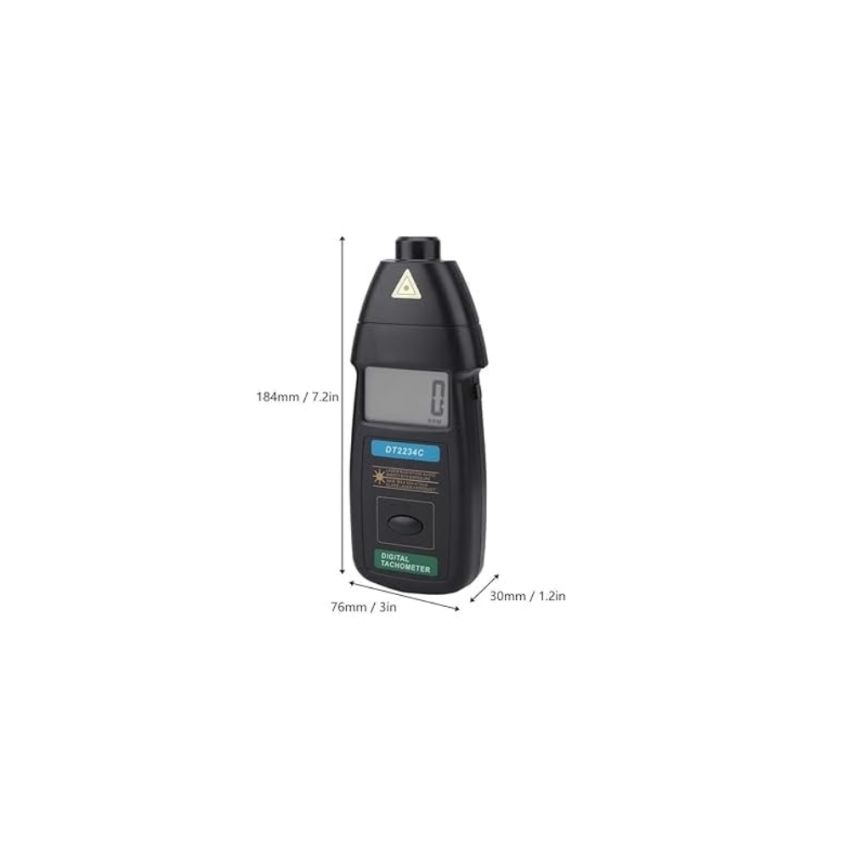 DT-2234C,Digital Tachometer,Laser Photo RPM Meter