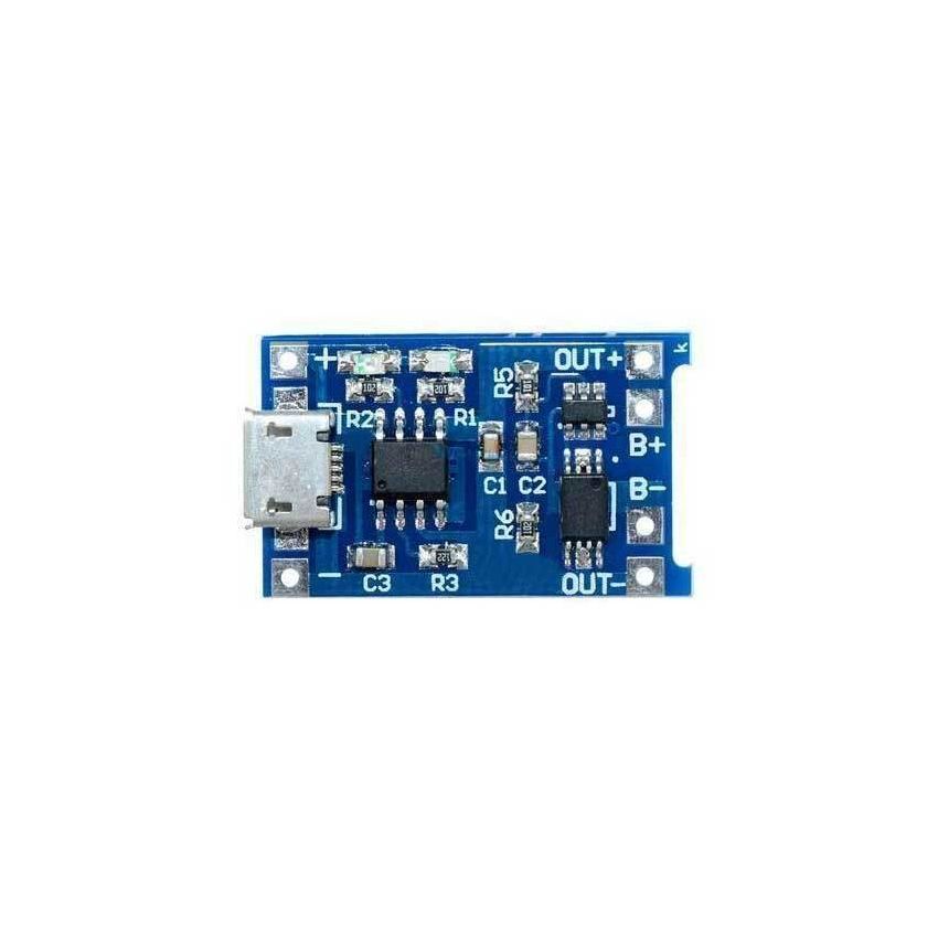 TP4056,Micro-USB Lithium Battery Charging Board with Protection Module,5V,1A