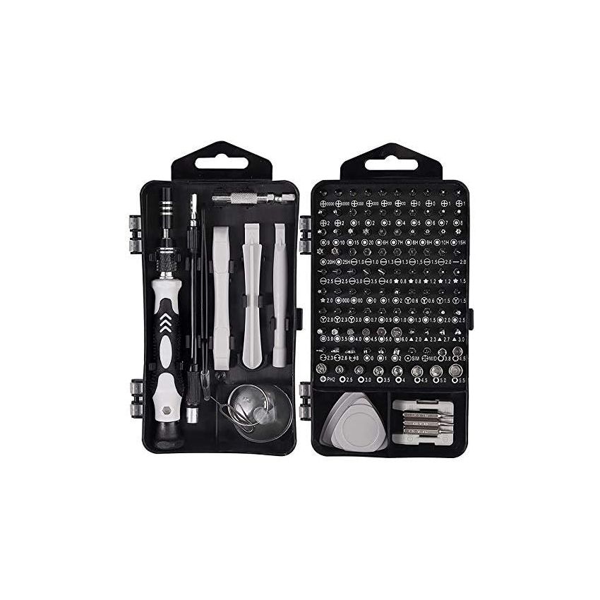22IN1-B Computer Repair Kit , 122 in 1 Magnetic Laptop Screwdriver Kit with Case for iPhone/PC/PS4