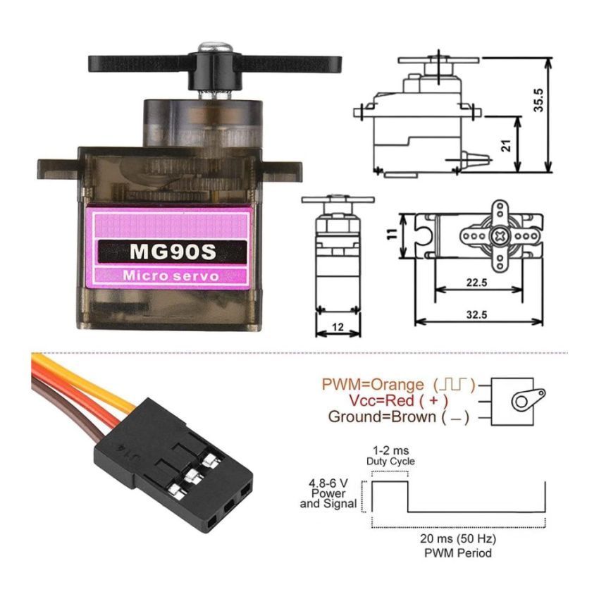 MG90S 9G SERVO MOTOR