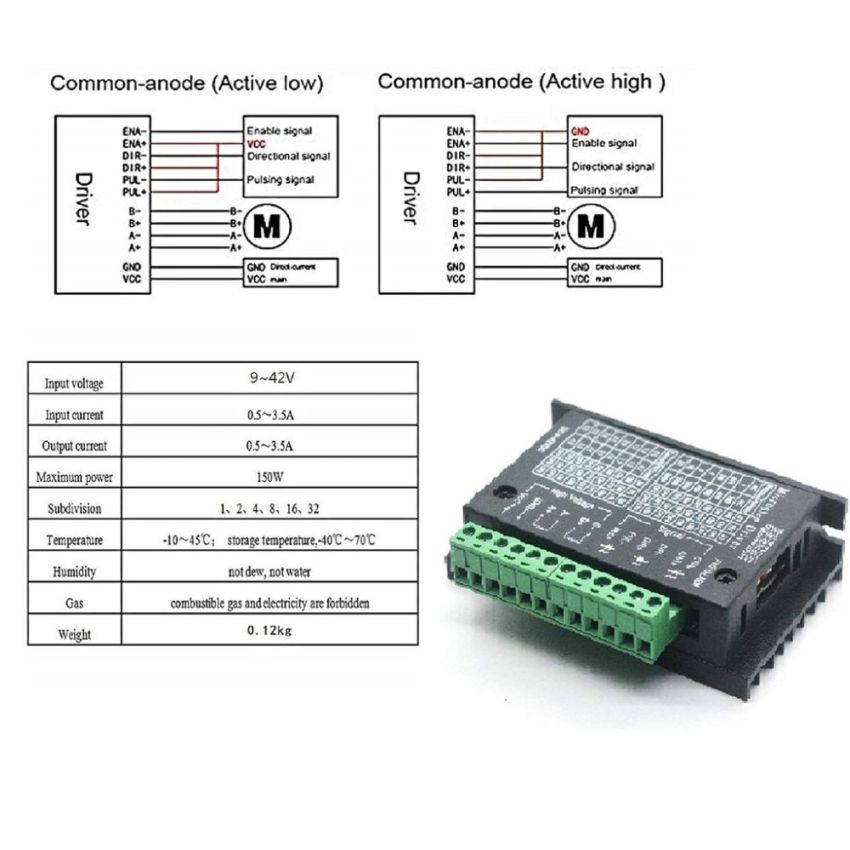 TB6600 Stepper Motor Driver