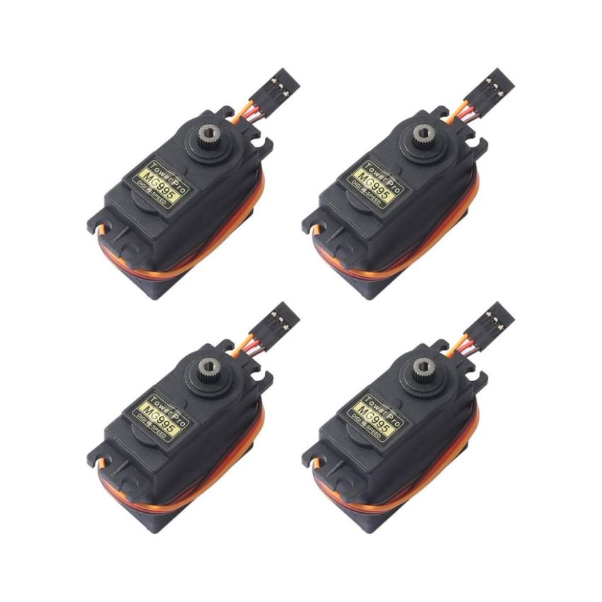 4 Sets MG995 Metal Gear High Speed Torque Servo RC Parts