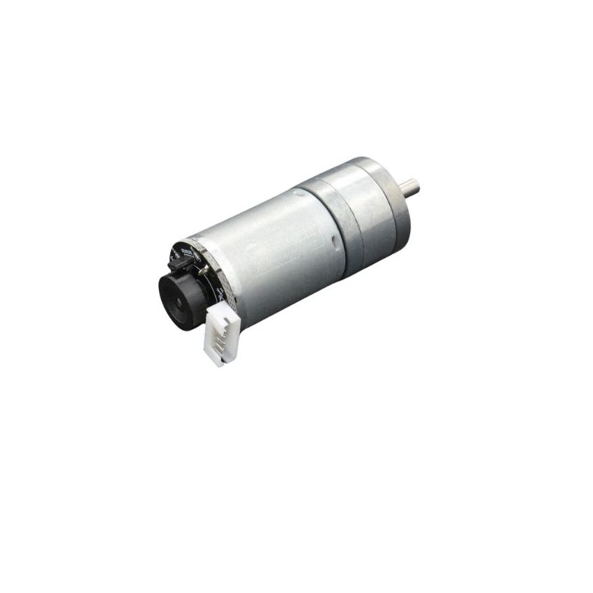 Metal DC Geared Motor w/Encoder - 6V 300RPM 3.6Kg.cm