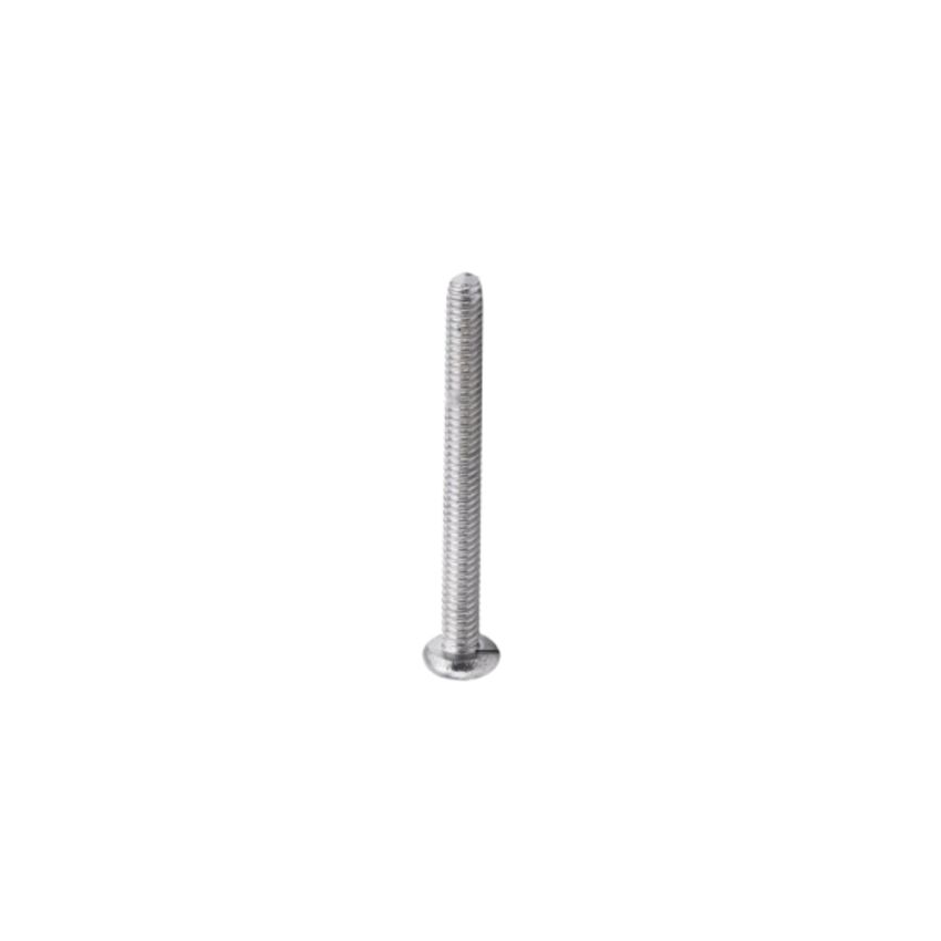 1mm Diameter, 20mm Length Machine Screw, Round Head, Fully Threaded