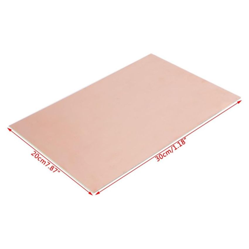 Copper Clad PCB Board,20 x 30 cm,Double-Sided