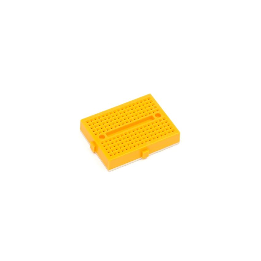 Mini Solderless Breadboard,34x45mm,Yellow