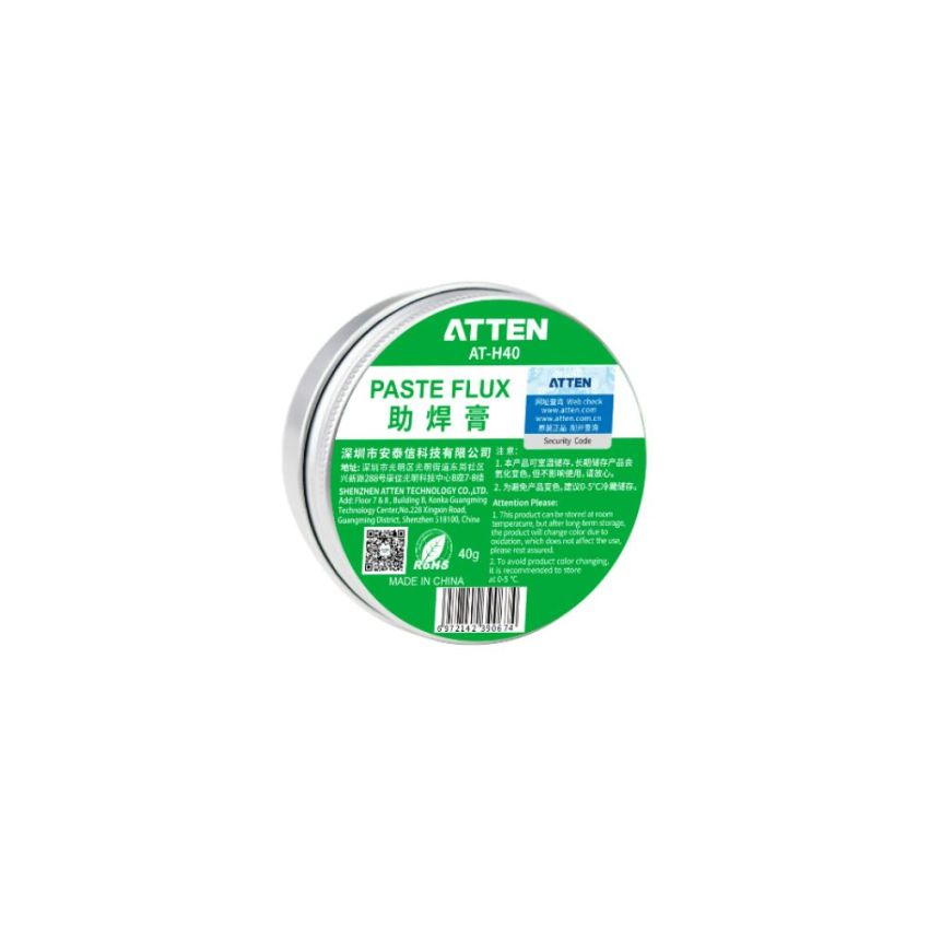 AT-H40, Soldering Paste Flux, 40g