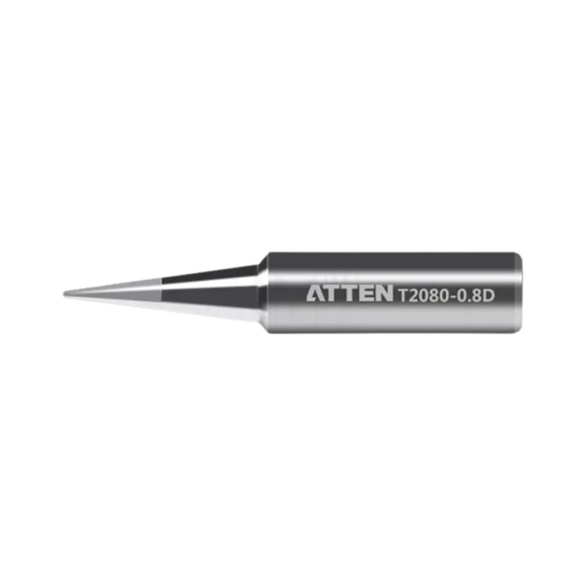 T2080-0.8D, Chisel Soldering Tip, 0.8mm