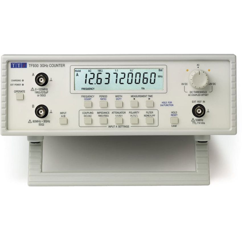 TF930 Frequency Counter 0.001Hz to 3GHz 10 Digits 15 mVrms TF900 Series