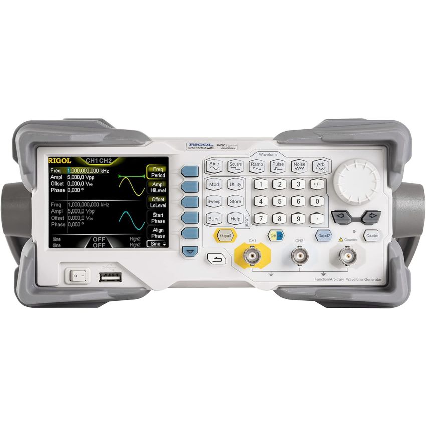 Rigol DG1062Z Function / Arbitrary Waveform Generator – 60 MHz, Dual Channel
