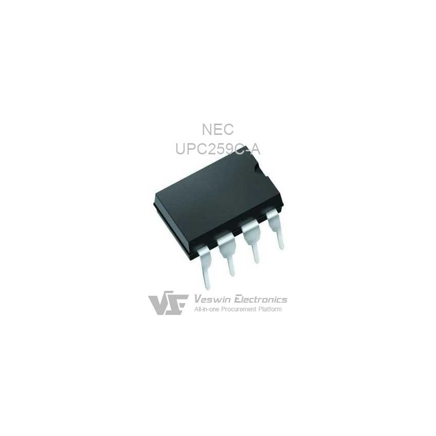 uPC259C - DIP-8, High-Performance Dual Operational Amplifier, 10MHz Gain Bandwidth