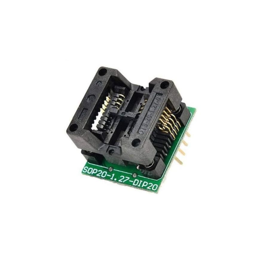 SOP20 to DIP20 Adapter Socket Converter Module,1.27mm