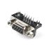 DB9,PCB Mount Connector,9-Pin,D-Sub,F