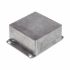 Hammond 1590WUFL Diecast Aluminum Enclosure with Flanged Lid, Unpainted, 120mm x 120mm x 59mm, IP65 Rated