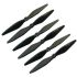 1038 Carbon Fiber Propeller Set (6 Pcs) – Compatible with DJI Flamewheel F550/F450, Balanced, Low Jello