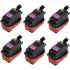 ETMall MG996R Torque Digital High Speed Metal Gear Servo Motor Compatible with Arduino Raspberry Pi Projects,6 Pieces