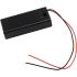 2 x AA Battery Holder with Cover, Wired Connection for 1.5V Batteries