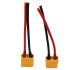 XT90 Connector with Cable M/F, High Current 90A Connector, Pre-Soldered