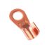 Open Barrel Copper Ring Lug,150A