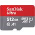 SDSQUA4512GGN6MA SanDisk Ultra Micro SDXC Card 512GB Class 10 UHSI