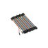 Female to Female Jumper Wire - 10cm,Set of 40- for Seamless Circuit Connections