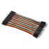 Male to Male Jumper Wire – 10cm Length, 40-Pin Rainbow Ribbon Cable – Solderless Breadboard Prototyping Cable