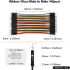 Male to Male Jumper Wire – 10cm Length, 40-Pin Rainbow Ribbon Cable – Solderless Breadboard Prototyping Cable