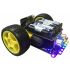 4tronix Robo:Bit Mk3 - Smart Robot for BBC micro:bit, Line Following & Obstacle Avoidance