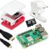 Raspberry Pi 4 Model B Starter Kit – 4GB RAM | Official Red/White Case, USB-C Power Supply & Pre-Loaded microSD Card | DIY Coding, IoT, Robotics Kit