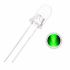 5mm Round Green LED- Clear Lens, High-Brightness Indicator