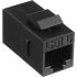 CAT 6 Joiner Connector,Black,F/F