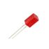 5MM Crystal Red LED Square – High Brightness, 2V Forward Voltage